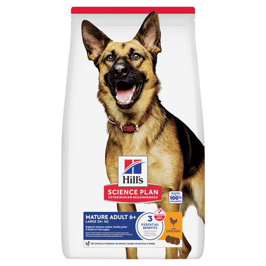 Hills Science Plan Canine Mature Adult 6+ Large Breed Hund Trockenfutter