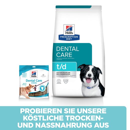 Hills Canine t/d Trockenfutter für Hunde