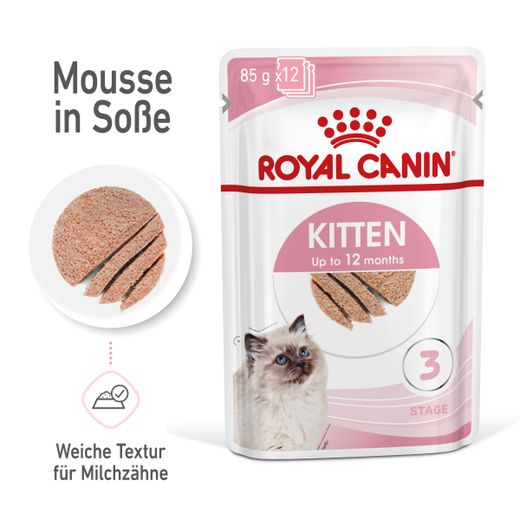 Royal Canin Kitten Frischebeutel Mousse