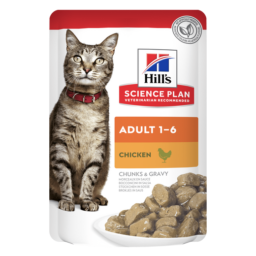 Hills Science Plan Feline Adult Frischebeutel für Katzen