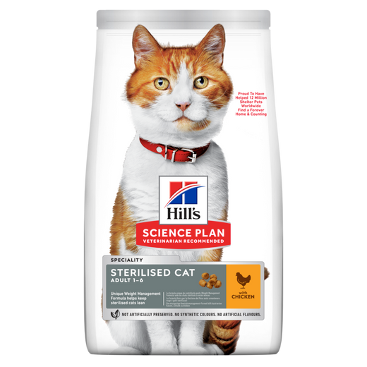Hills Science Plan Feline Sterilised Cat Adult Trockenfutter