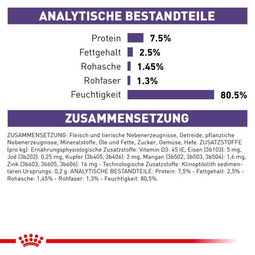Royal Canin Mature Consult Balance Mousse Frischebeutel für Katzen Royal Canin Mature Consult Balance Mousse Frischebeutel für Katzen