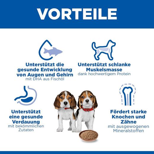 Hills Science Plan Puppy Dosenfutter mit Rind für Welpen