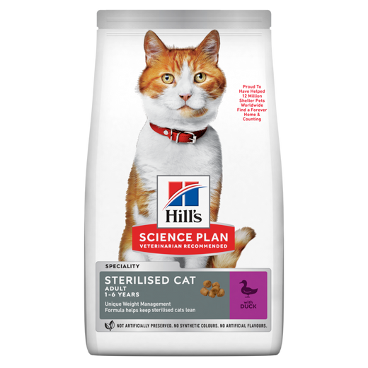 Hills Science Plan Feline Sterilised Cat Adult Huhn Trockenfutter