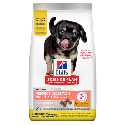 Hills Science Plan Canine Perfect Digestion Puppy Medium Trockenfutter