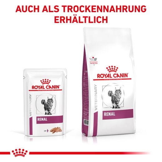 Royal Canin Renal Mousse Frischebeutel für Katzen