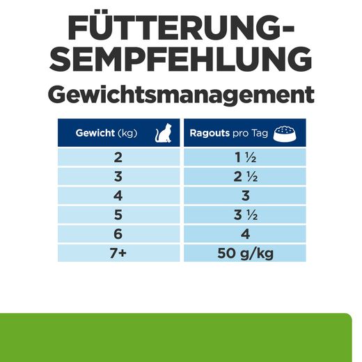 Hills Metabolic Frischebeutel Meeresfisch Katzenfutter