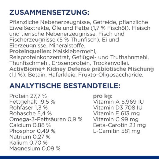 Hills k/d Trockenfutter für Katzen