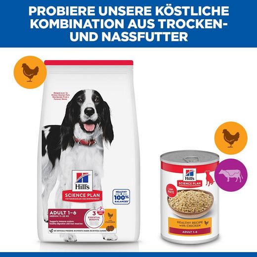 Hills Science Plan Hund Puppy Medium Trockenfutter