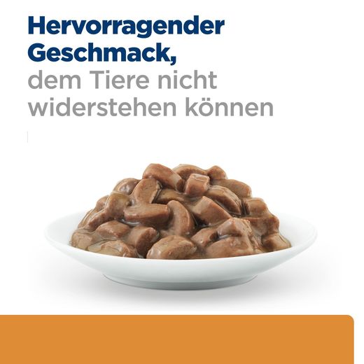 Hills Feline k/d Lachs Frischebeutel für Katzen