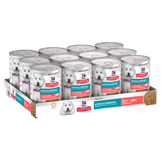 Hills Science Plan Hypoallergenic Dosenfutter mit Lachs für Hunde