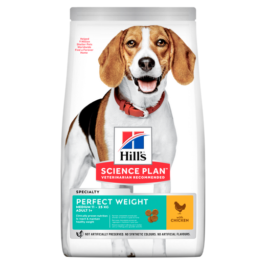 Hills Science Plan Canine Perfect Weight Adult Medium Trockenfutter