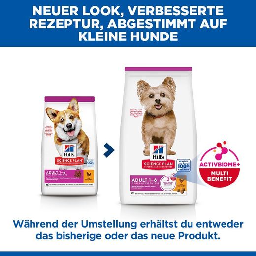 Hills Science Plan Canine Hund Adult Small & Mini Trockenfutter