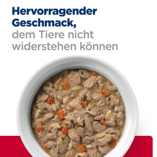 Hills c/d Multicare Stress Ragout für Katzen mit Thunfischgeschmack und zugefügtem Gemüse