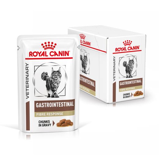 Royal Canin Gastrointestinal Fibre Response Feine Stückchen in Soße Frischebeutel