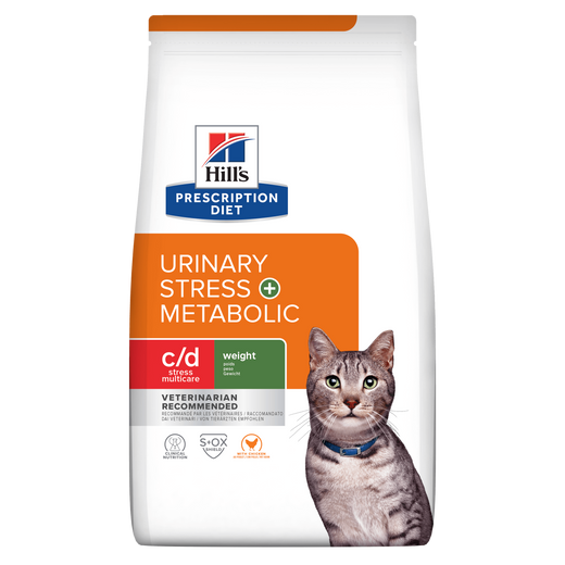 Hills Prescription Diet Feline c/d Multicare Urinary Stress + Metabolic Trockenfutter für Katzen