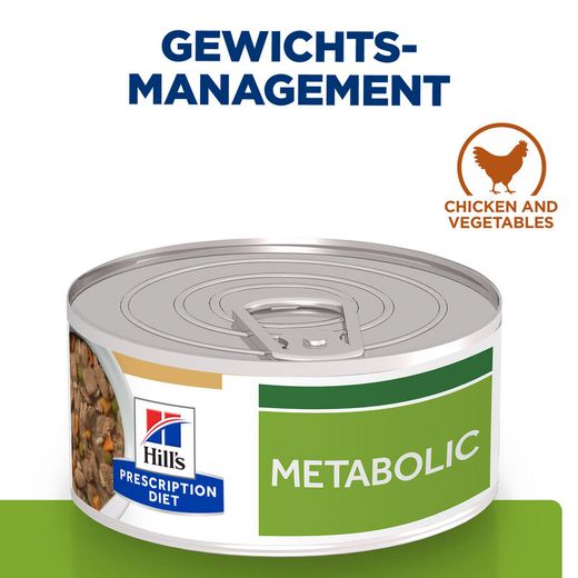 Hills Canine Metabolic Mini Ragout in Dosen für Hunde