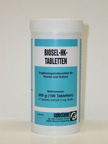 Selectavet Biosel-HK Tabletten für Hund und Katze