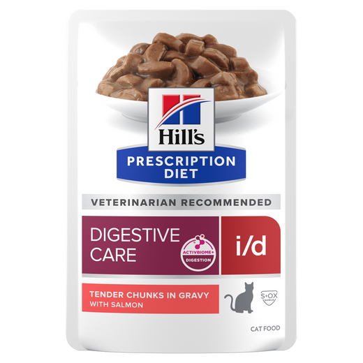 Hills i/d mit ActivBiome+ Lachs Frischebeutel für Katzen