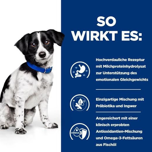 Hills i/d Stress Hundefutter mit Hühnergeschmack in kleinen Dosen