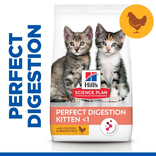 Hills Science Plan Feline Perfect Digestion Kitten Kätzchenfutter