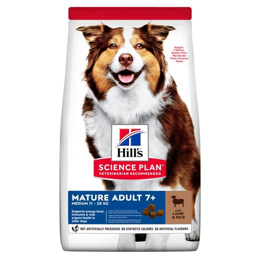 Hills Science Plan Canine Mature Adult 7+ Medium Hund Trockenfutter