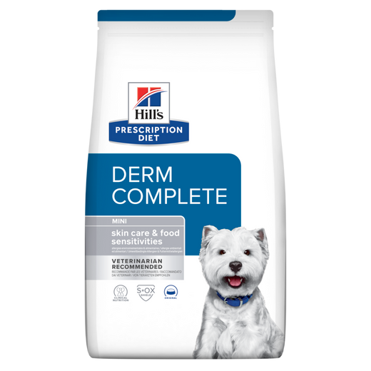 Hills Prescription Diet Canine Derm Complete Mini Trockenfutter für kleine Rassen