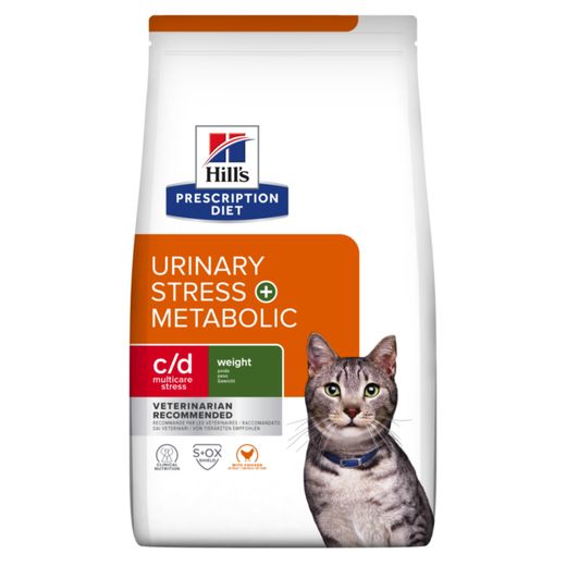 Hills Prescription Diet Feline c/d Multicare Urinary Stress + Metabolic Trockenfutter für Katzen