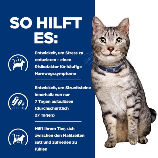 Hills Prescription Diet Feline c/d Multicare Urinary Stress + Metabolic Frischebeutel für Katzen