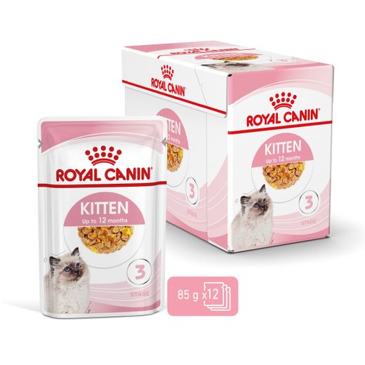 Royal Canin Kitten Frischebeutel mit Gelee Royal Canin Kitten Frischebeutel mit Gelee