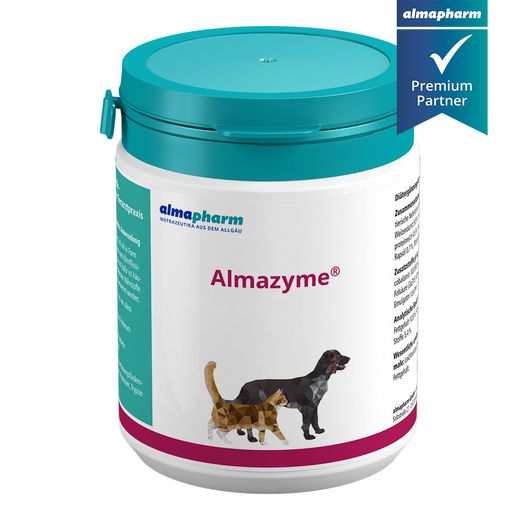 almapharm Almazyme Pulver für Hunde + Katzen