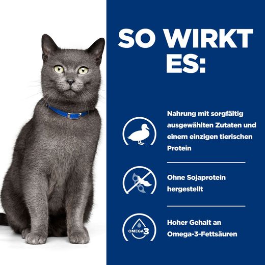 Hills d/d Katze Trockenfutter für sensible Katzen