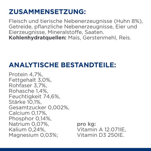 Hills w/d Dosenfutter für Hunde
