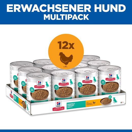 Hills Science Plan Canine Adult Perfect Weight Ragout Dosenfutter