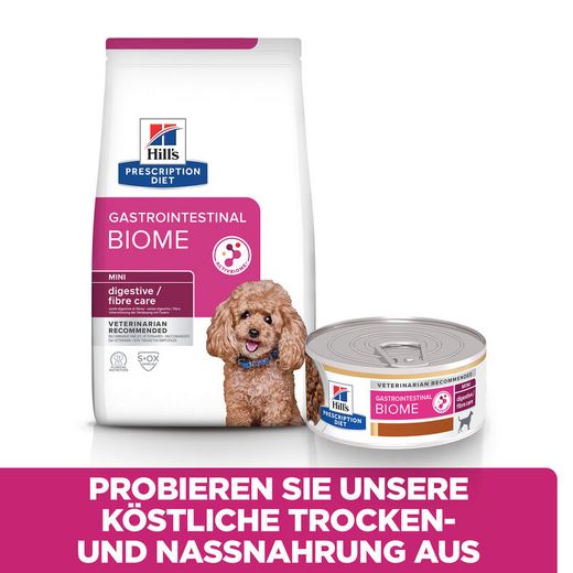 Hills Prescription Diet Canine Gastrointestinal Biome Mini Trockenfutter für Hunde
