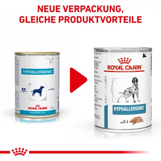 Royal Canin Hypoallergenic Mousse Hund Dosen Royal Canin Hypoallergenic Mousse Hund Dosen