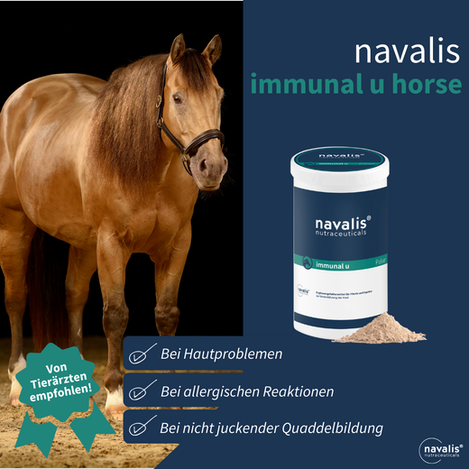 Navalis Immunal U Pulver für Pferde