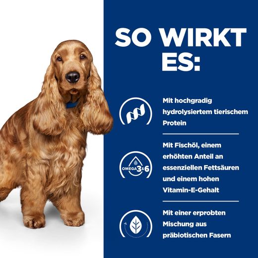 Hills Z/D ActivBiome+ Dosenfutter für Hunde bei Futtermittelallergie
