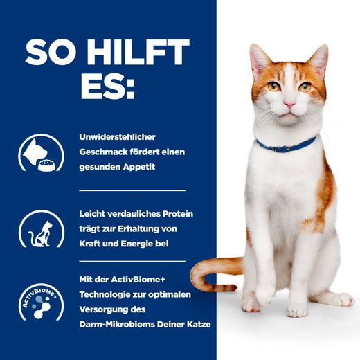 Hills ON-Care mit Huhn Trockenfutter für Katzen