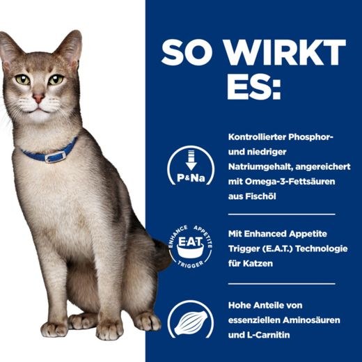 Hills Feline k/d Lachs Frischebeutel für Katzen