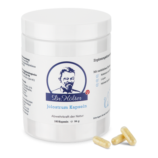Dr. Hölter Jolostrum - Colostrum fürs Immunsystem Dr. Hölter Jolostrum - Colostrum fürs Immunsystem