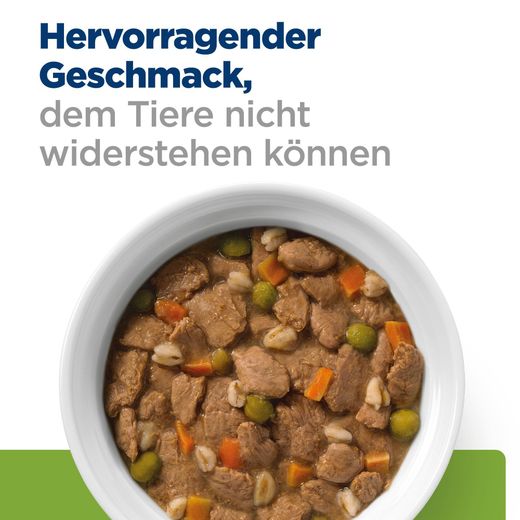 Hills Prescription Diet Canine Metabolic Ragout mit Rind in Dosen für Hunde