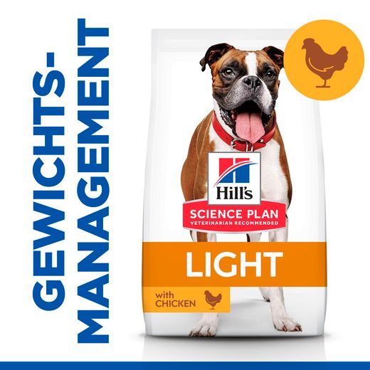 Hills Science Plan Canine Light Adult Medium mit Huhn Trockenfutter