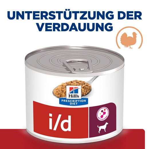 Hills i/d Hundefutter mit Truthahn in kleinen Dosen