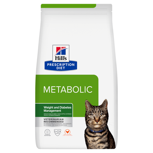 Hills Feline Metabolic Trockenfutter mit Huhn für Katzen