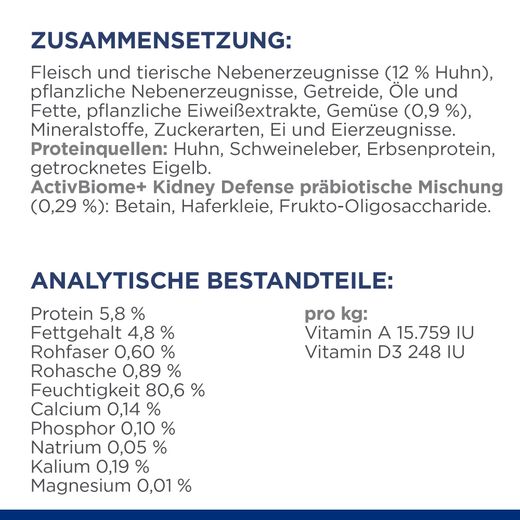 Hills k/d Ragout mit Huhn in Dosen für Katzen