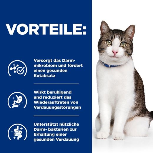 Hills Prescription Diet Gastrointestinal Biome Stress Trockenfutter für Katzen