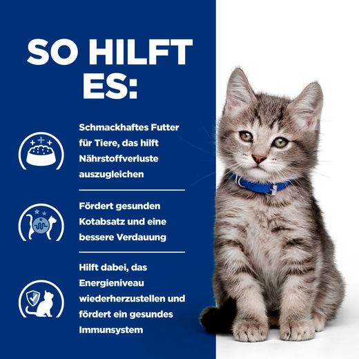 Hills Prescription Diet i/d Digestive Care Nassfutter für Kätzchen mit Huhn