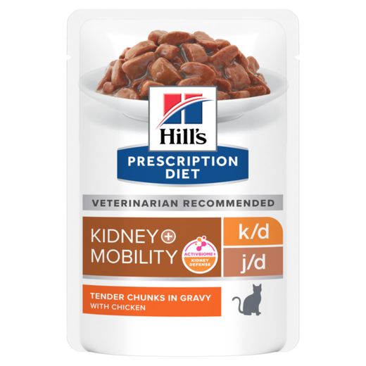 Hills k/d + Mobility Frischebeutel für Katzen