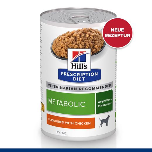Hills Prescription Diet Metabolic Huhn Tripack Dosen für Hunde